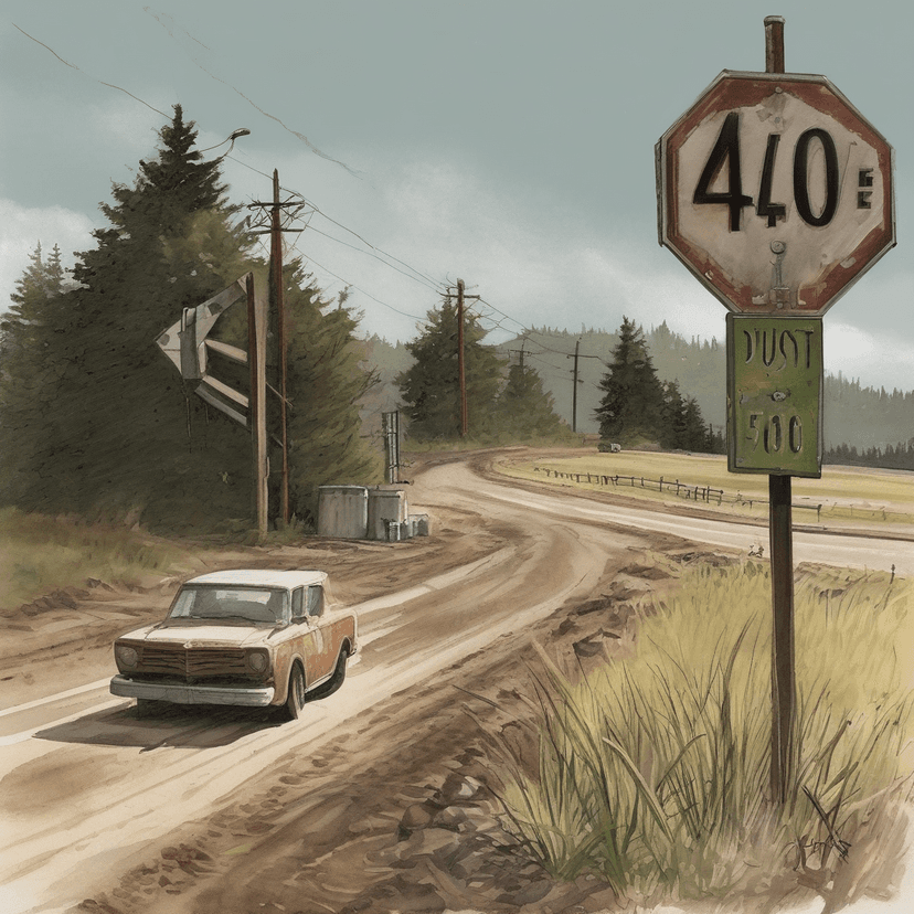 Route 400. Same as before.